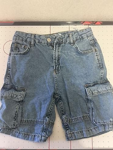 Koton Jeans Kids şort – Cargo Fit - Model: Cargo Fit denim uşaq şortu