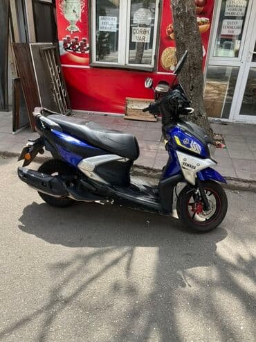 Yamaha skuter - Rəng: mavi/qara, gümüşü akssentlərlə - Kuzov lalafo.az -da — 3 Yamaha skuter - Rəng: mavi/qara, gümüşü akssentlərlə - Kuzov — 3