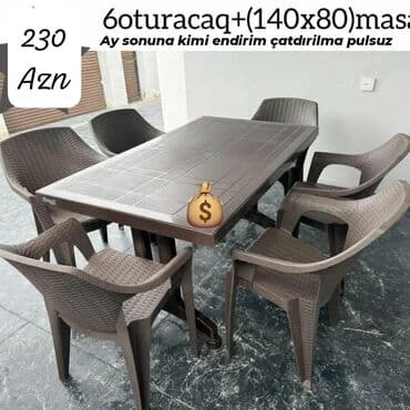 Otaq bitkiləri: Masa desti rəng seçimi var — 1