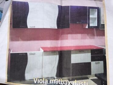 шкаф купе: Az işlenmiş metbex mebeli Viola mətbəx dəsti müasir dizaynı və — 1