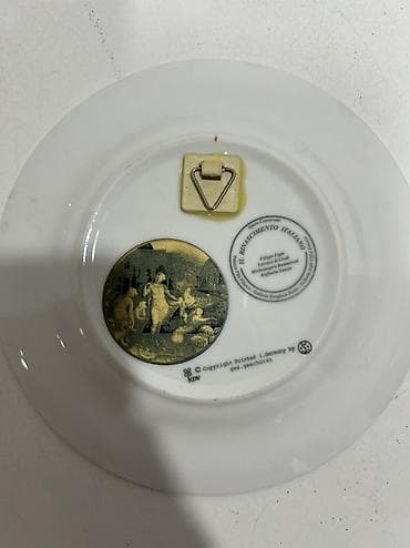 alman servizi: Boşqablar, 1 əd, rəng - Qızılı, Farfor, Almaniya — 4