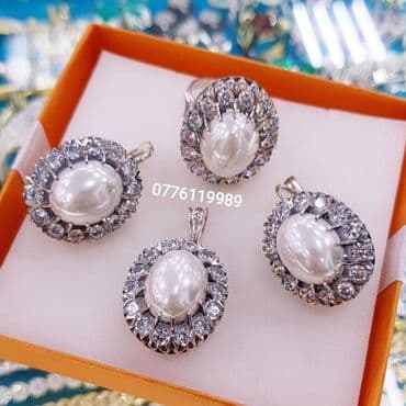 halqa sirqalar: В комплекте: Кольцо, Серьги, Серебро — 1