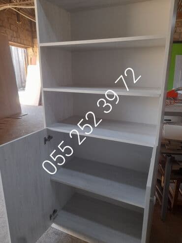 seyf skaf: Yeni, Açılan, 2 qapılı Düz dolab, Kitab dolabı, Azərbaycan — 3
