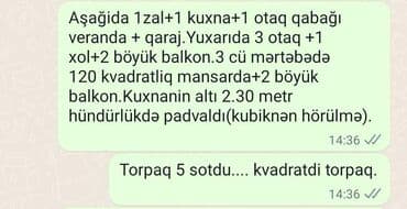 berdede satilan evler 2020: 7 комнат, 5 м², Нет кредита, Без ремонта — 12