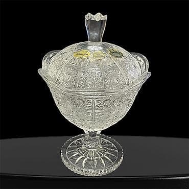 oglan usagi sekilleri: Çex xrustal konfet qabı. AAS firmasının xrustal konfet qabı. Yenidir — 2