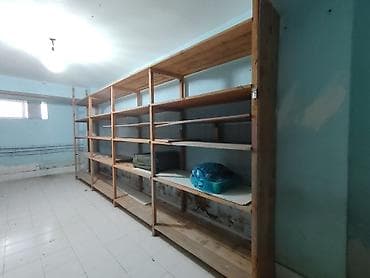 Ev üçün mebel: Taxta anbar rəfləri – modul sistem - Material: tam taxta karkas və — 4