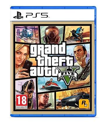 PS5 (Sony PlayStation 5): PS5 üçün Grand Theft Auto V (GTA V) – disk versiyası - Platforma — 1