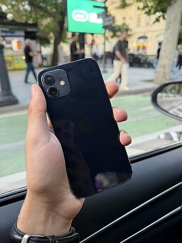 iphone 11 pro max 2 cı el: IPhone 12, 64 GB, Qara — 2