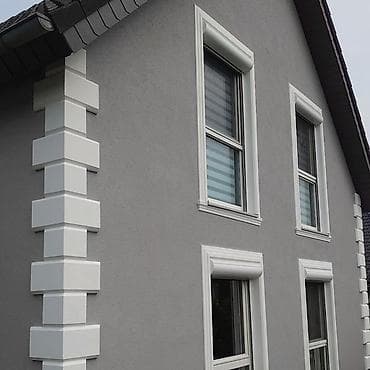 Pəncərə üçün dekorativ fasad haşiyəsi, müxtəlif memarlıq üslublarına — 5