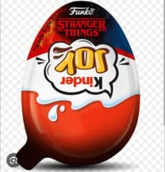 Manejlər: Kinder Joy Stranger Things 3 ədəd var 1əd-8azn — 1