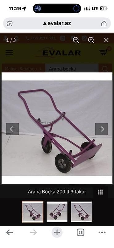 Mexaniki əl alətləri: Sənaye və anbar üçün əl arabaları və daşıma avadanlıqları - Metall — 7