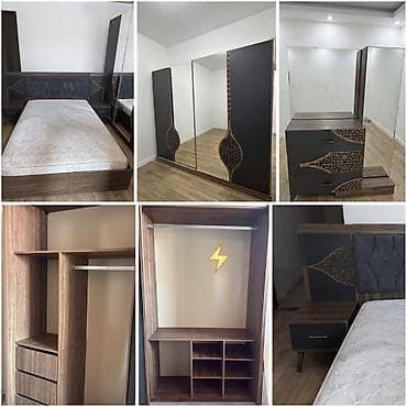 Perla dəstindən yataq mebeli – komplekt Tərkib: - 2 nəfərlik çarpayı — 1