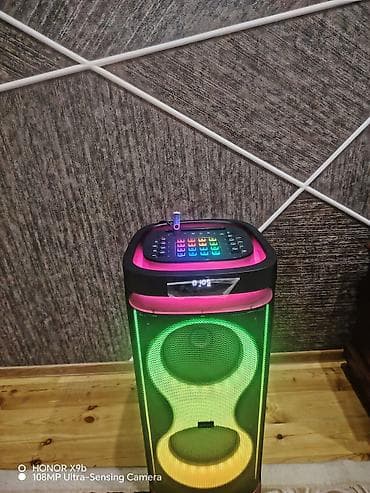 işlenmiş kalonka: Hoffmann parti akustik sistemi – güclü səs və çoxfunksiyalı idarəetmə — 6