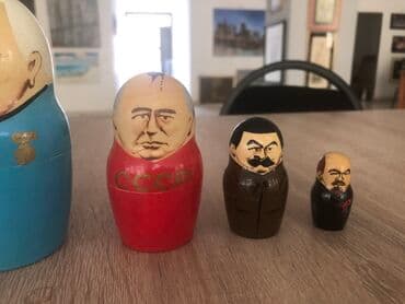 Boşqablar: Винтажные матрешки — 8