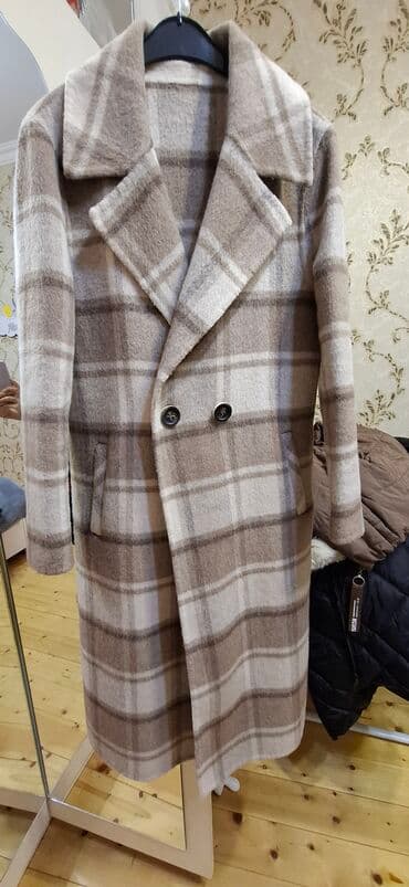 женское пальто с мехом: Пальто, M — 1