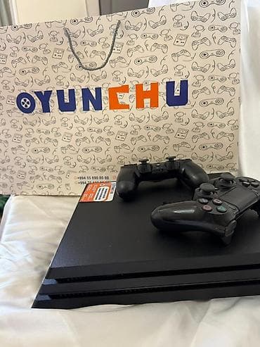 ps3 ps4: Sony PlayStation 4 Pro 1 TB yaddaş oyun konsolu Cox ideal — 1