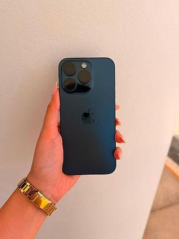 14 pro irşad: IPhone 15 Pro, 256 GB, Göy, Face ID — 4