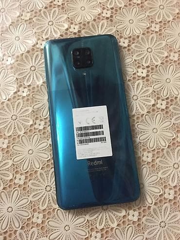 lenovo core i7: Redmi Note 9 Pro, 128 GB, rəng - Göy, Düyməli, Barmaq izi, Face ID — 1