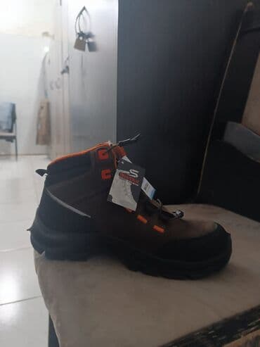 Səndəl və şəp-şüplər: Təhlükəsizlik iş çəkməsi – orta boğazlı, su/dartılmaya davamlı — 2