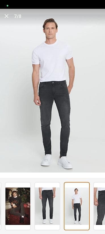 termo paltar: AC&Co / Altınyıldız Classics kişi cins şalvarı. Ölçüsü çox kiçik — 4