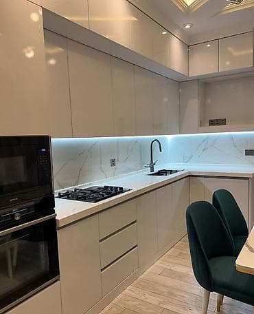 Mətbəx mebelləri 150 manatdan başlayaraq sifarışle yığılır pirxojiler