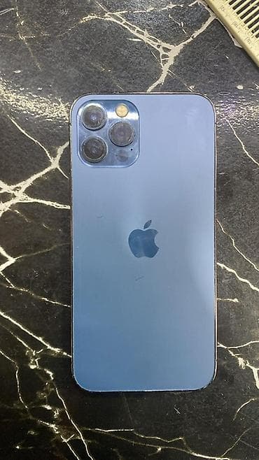 IPhone 12 Pro Max, 256 GB, Sierra Blue, Face ID lalafo.az -da IPhone 12 Pro Max, 256 GB, Sierra Blue, Face ID