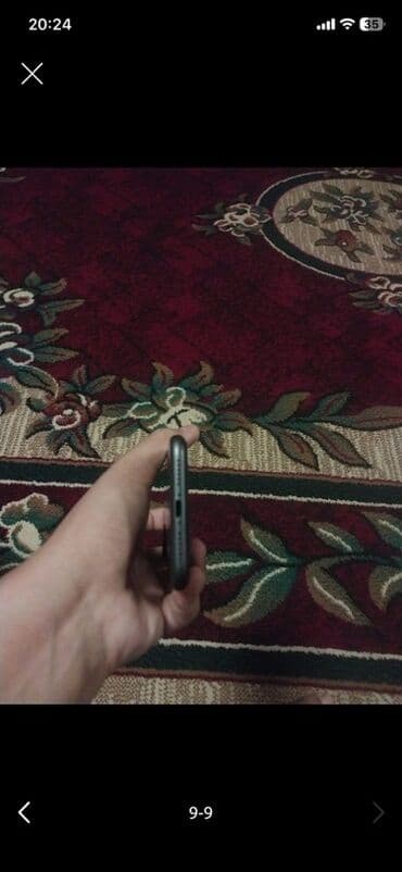 iphone 11 yigilma: IPhone 11, 64 GB, Qara, Qırıq — 6