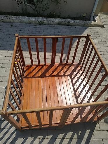 usag maneji: Taxtadan hazırlanmış uşaq maneci. Kvadrat formalı konstruksiyaya — 1