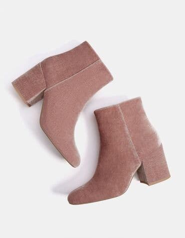 botlar: Bershka, Ölçü: 36, rəng - Çəhrayı, Yeni — 1