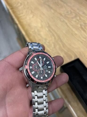 edifler: Original Casio Edifice xronoqraf qol saatı - Korpus və qolbaq — 3