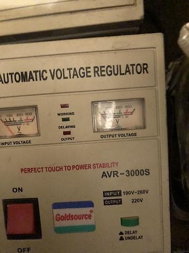 stabilizator satilir: İşlənmiş, Ev üçün, 1 faza, Gərginliy stabilizatoru, Digər gərginlik — 2
