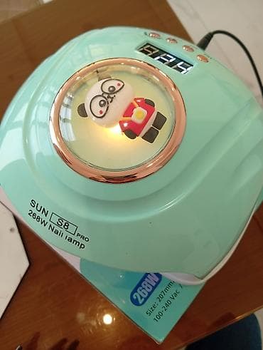 TV və video: SUN S8 Pro 268W dırnaq lampası + elektrikli manikür,pedikür yonan — 2