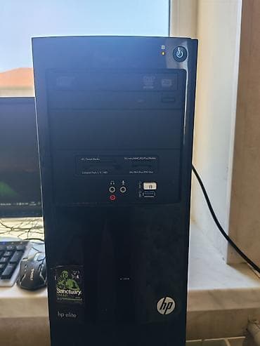 avto manitorlar: HP stolüstü kompüter komplekti Tərkib: - HP Elite 7300 Series MT — 3