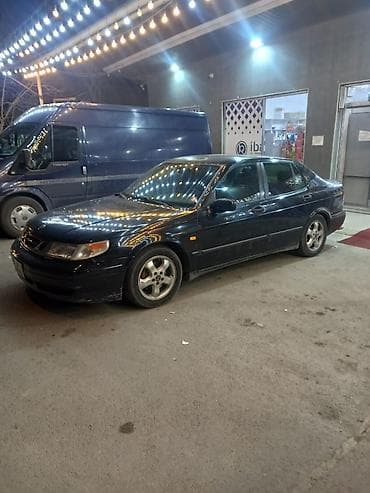 opel astra xecbek: Saab 9-5 sedan – qara rəng, 4 qapı, orijinal yüngül lehimli disklər və — 1