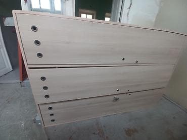 Mebel dəsti – şkaf, komod və tumbi - Şkaf: İki bölməli, yuxarıda — 2