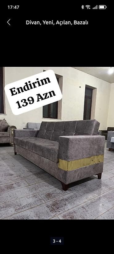 demir divan: Divan, Yeni, Açılan, Bazalı, Parça, Ödənişli çatdırılma — 3