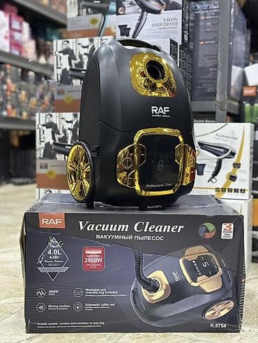 RAF R.8754 tozsoran - Güc: 2800W (super power) - Toz tutumu: 4.0 L -