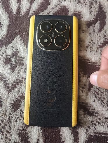 iphone satın almaq: Poco X7, 512 GB, rəng - Sarı, Barmaq izi — 1