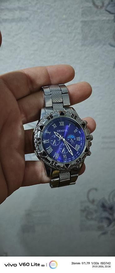 sensor saat: Qol saatı, rəng - Mavi — 2