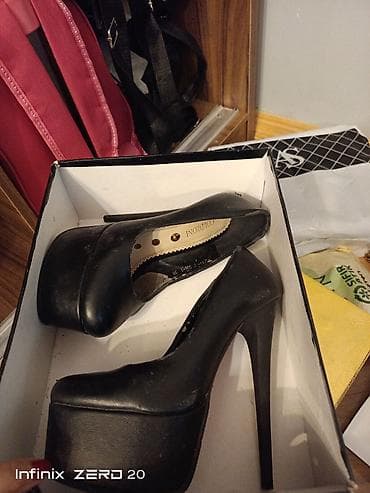 Tuflilər: Tuflilər, Ölçü: 37, rəng - Qara, İşlənmiş — 3