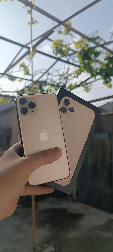 IPhone 11 Pro, 64 GB, Qızılı, Barmaq izi, Face ID