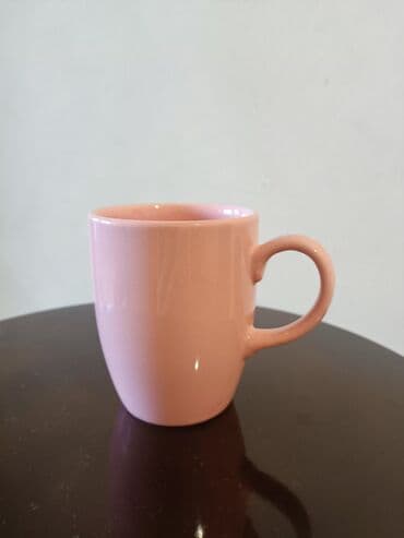 qab qaşıqlar: Fincanlar, rəng - Çəhrayı, Keramika, 1 əd, 300 ml — 5