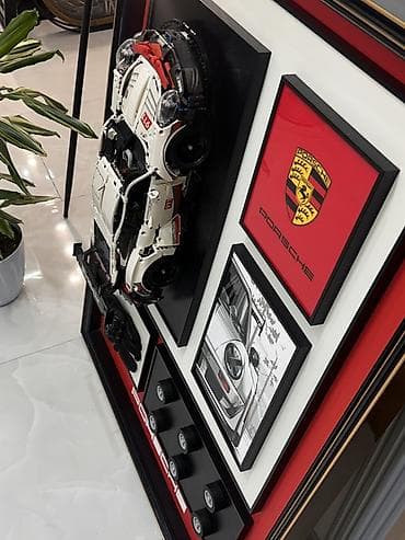 Porsche temalı eksklüziv dekorativ panel - Böyük ölçülü, çərçivəli — 2