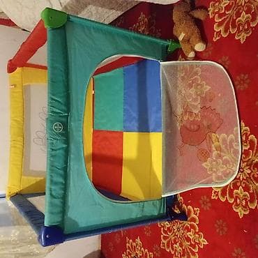 fidget cube antistress oyuncaqlar: Uşaq oyun manesi / playpen - Ölçü: təxminən kvadrat formalı, geniş iç — 4