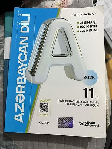 Azərbaycan dili və ədəbiyyat üzrə hazırlıq üçün dərslik və test — 8