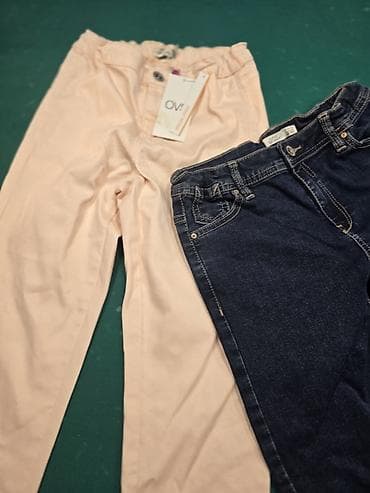 jogger şalvar: OVS markalı 2 ədəd uşaq şalvarı dəsti – 11-12 yaş oğlan üçün. - — 1