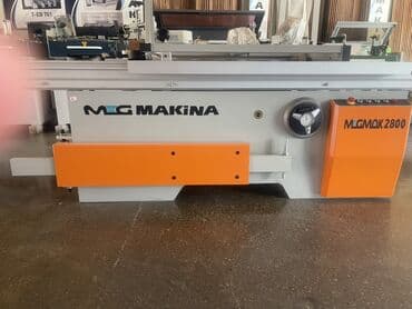 taxta kesen misar: Bu sürüşməli masa mişarı taxta kəsmə işləri üçün nəzərdə tutulmuşdur — 2