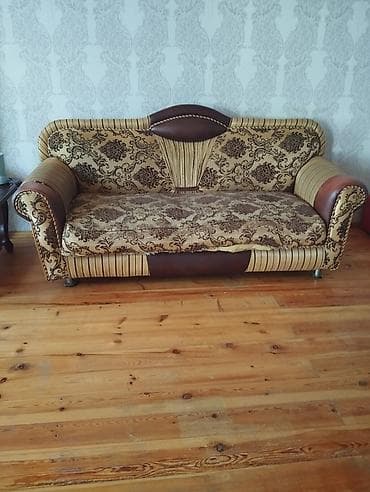 kreditle kunc divan: İşlənmiş, Di̇van-kravat, Kreslo, Bazasız, Açılan — 1