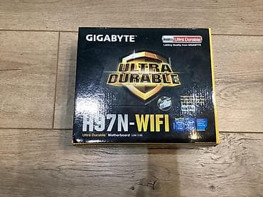 sata ssd disk: 🔹 Gigabyte GA-H97N-WIFI Mini-ITX – 160 AZN Yeni vəziyyətdədir, yalnız — 4