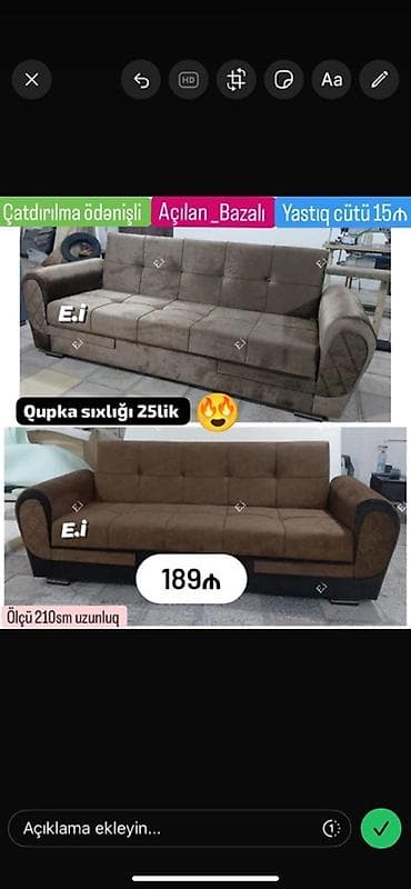 divan ortukleri instagram: Mini-divan, Yeni, Açılan, Bazalı, Parça, Ödənişli çatdırılma — 1